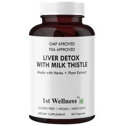 1st Wellness Liver Detox With Milk Thistle Capsule
