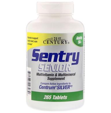 21st Century Sentry Senior Multivitamin & Multimineral Supplement for Adults 50+