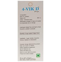 4-Vik D Oral Drops Orange