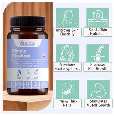 7X Wellness Simply Flawless Tablet (60 Each)