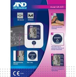 A&D UA-651 Upper Arm BP Monitor