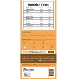 A Diabetic Chef Blueberry, Super Seeds & Ragi Flakes Belgian White Chocolate (40gm Each)