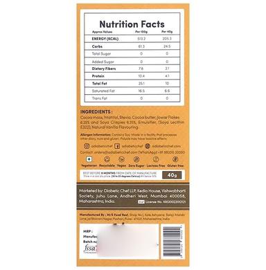 A Diabetic Chef Crispies Belgian Dark Chocolate (40gm Each)