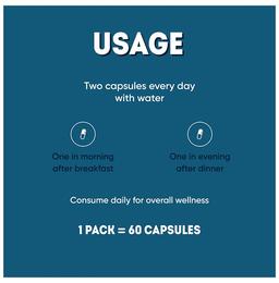 Aadar Natural Omega 3, 500mg Capsule