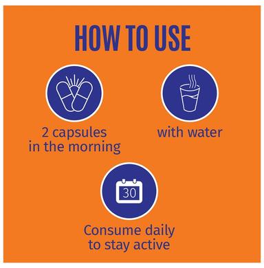 Aadar Stay. Pro. Active. 500mg Capsule Ashwagandha+Shilajit