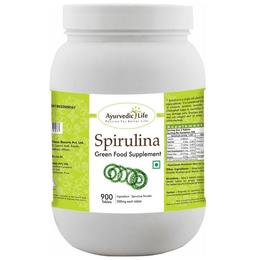Ayurvedic Life Spirulina 500mg Tablet