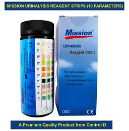 Acon Mission Urinalysis Reagent 10U Strip