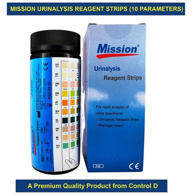 Acon Mission Urinalysis Reagent 10U Strip