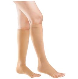 actiLEGS Class I Medical Compression Stocking Open Toe Large Skin Colour Knee Length