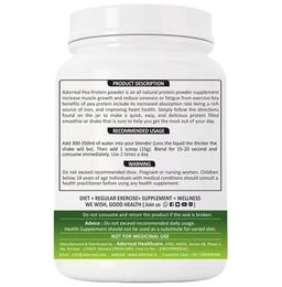 Adorreal Plant Based Pea Protein Powder Unflavoured