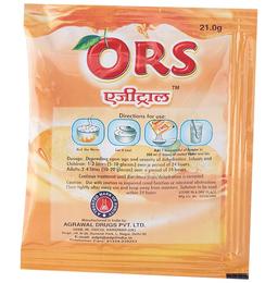 ADPL Agrital ORS Sachet (21gm Each) Tangy Orange