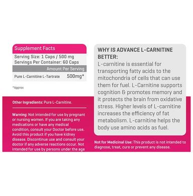 Advance Nutratech L-Carnitine L-Tartrate Capsule
