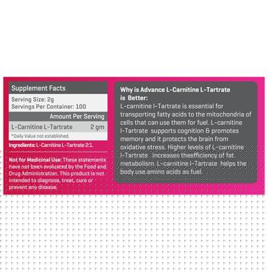 Advance Nutratech L-Carnitine Powder Unflavoured