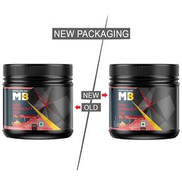 MuscleBlaze MB Pre-Workout 300 | With Citrulline & Arginine | For Energy & Recovery | Fruit Punch Powder