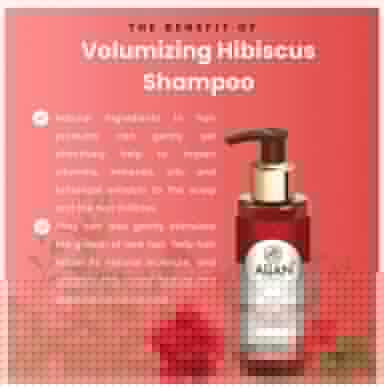 Agan Herbal Volumizing Hibiscus Shampoo