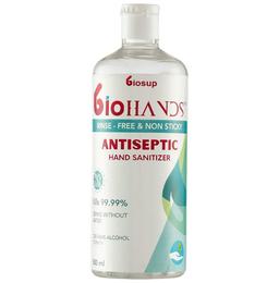 Biosup Biohands Antiseptic Hand Sanitizer with Fliptop Bottle (500ml Each)