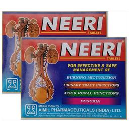 Aimil Pharmaceuticals Neeri Ayurvedic Tablet for Urinary Tract Health (30 Each)
