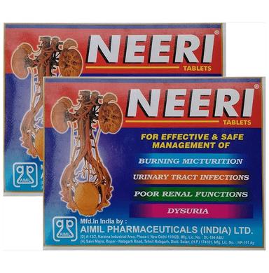 Aimil Pharmaceuticals Neeri Ayurvedic Tablet for Urinary Tract Health (30 Each)