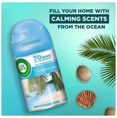 Air Wick Automatic Air Freshener Refill (250ml Each) Summer Delights & Turquoise Oasis