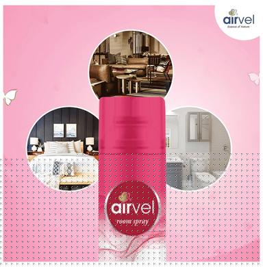 Airvel Majestic Rose Room Spray