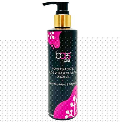 Baes Club Pomogranate, Aloe Vera & Olive Oil Shower Gel
