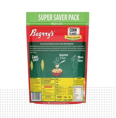 Bagrry's Corn Flakes Plus with Fibre for Overall Health