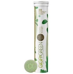 Anisue Healthcare Gigagreen Effervescent Tablet (20 Each) Lemony lime