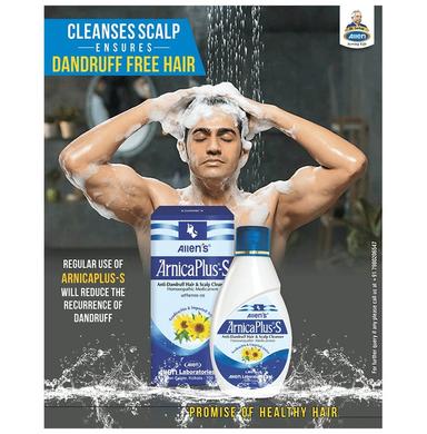Allen Laboratories Arnika Plus-S Anti Dandruff Shampoo (100 ml Each)