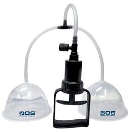 Bos Medicare Surgical Bos Medicare SurgicaBreast Enlargment Pump Double Cup Set with Black Pump