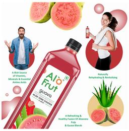 Alo Frut Guava Aloe Vera Chunks & Juice