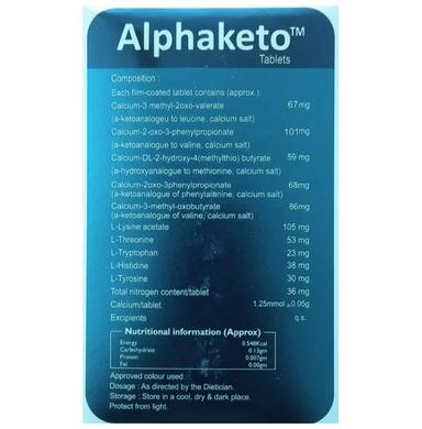 Alphaketo Tablet
