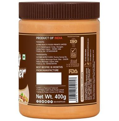 Alpino Coconut Smooth Peanut Butter (400gm Each)