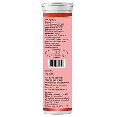 Brex Health Apple Cider Vinegar Effervescent Tablet (15 Each) Watermelon Sugar Free