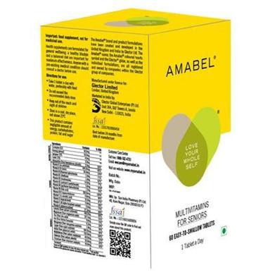 Amabel Multivitamins & Minerals For Seniors Tablet