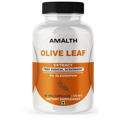 Amalth Olive Leaf Extract Veg Capsules