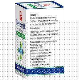 Homeopaths Feveroff Tablet (25gm Each)