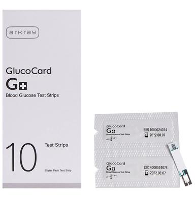 Arkray 29FA810 11 + A90046 Glucocard G+ Blood Glucose Monitor with 10 Strips and Trustcheck BPM 2.0 Blood Pressure Monitor