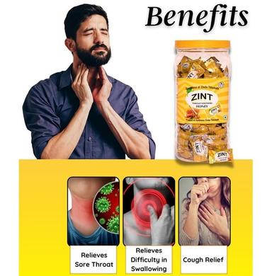 Zinda Tilismath Zint Throat Soothers Honey