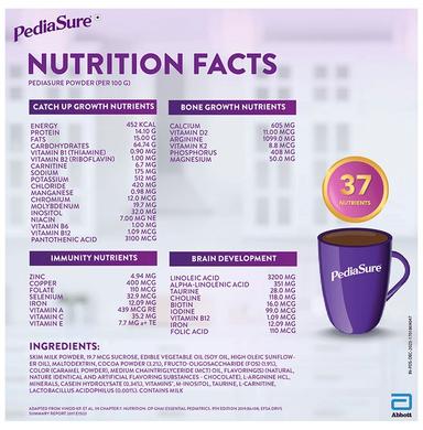 PediaSure Vital Nutrients to Help kids Growth Powder (475gm Each) Chocolate
