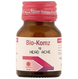 Pioneer Pharma Bio-Komz 12 Headache (25gm Each)