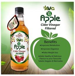 AVG Apple Cider Vinegar ACV Filtered for Weight Management & Metabolism