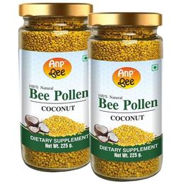 Anp Bee 100% Natural Coconut Bee Pollen (225 gm Each)