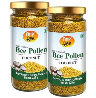 Anp Bee 100% Natural Coconut Bee Pollen (225 gm Each)