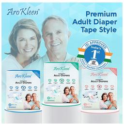 Arokleen Disposable Adult Diaper (10 Each) Large